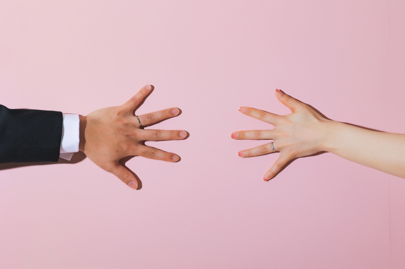 手元のショット