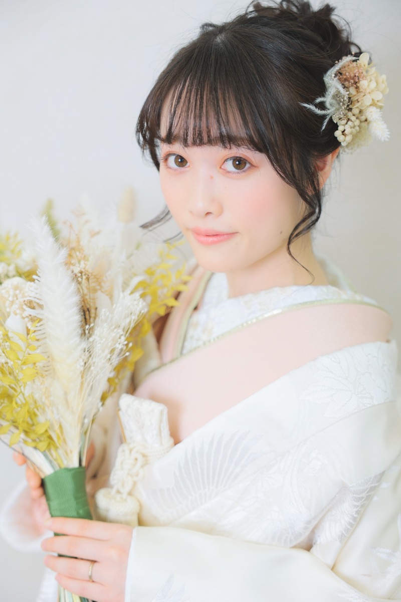 新婦様のソロショット