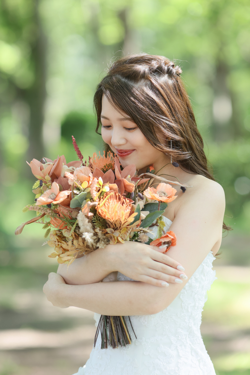 新婦様ソロショット（洋装）