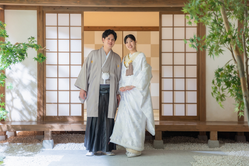 白無垢にチェンジして