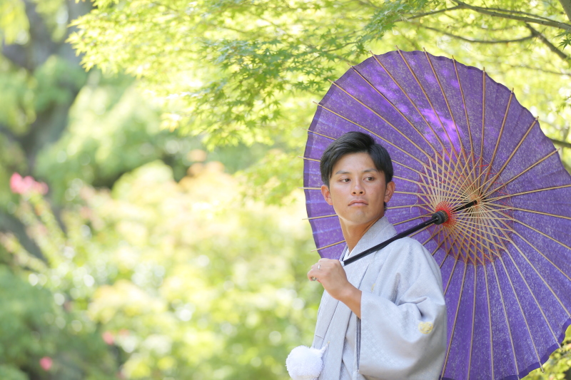 新郎様もハンサムに