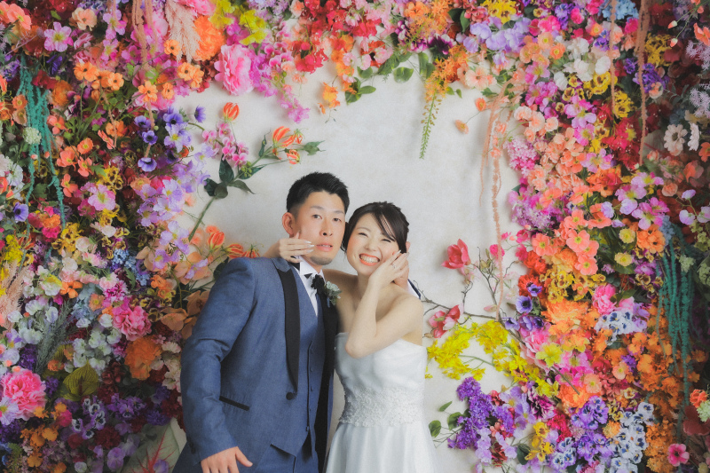 鮮やかなショットです