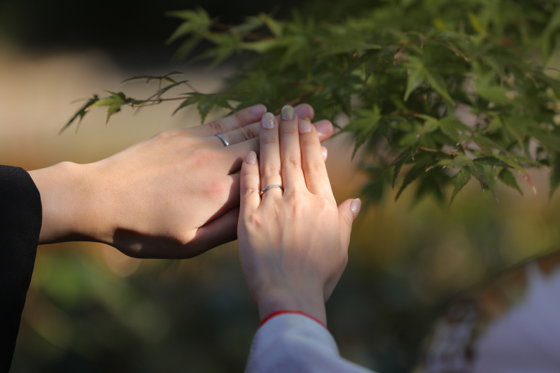 お手元ショット