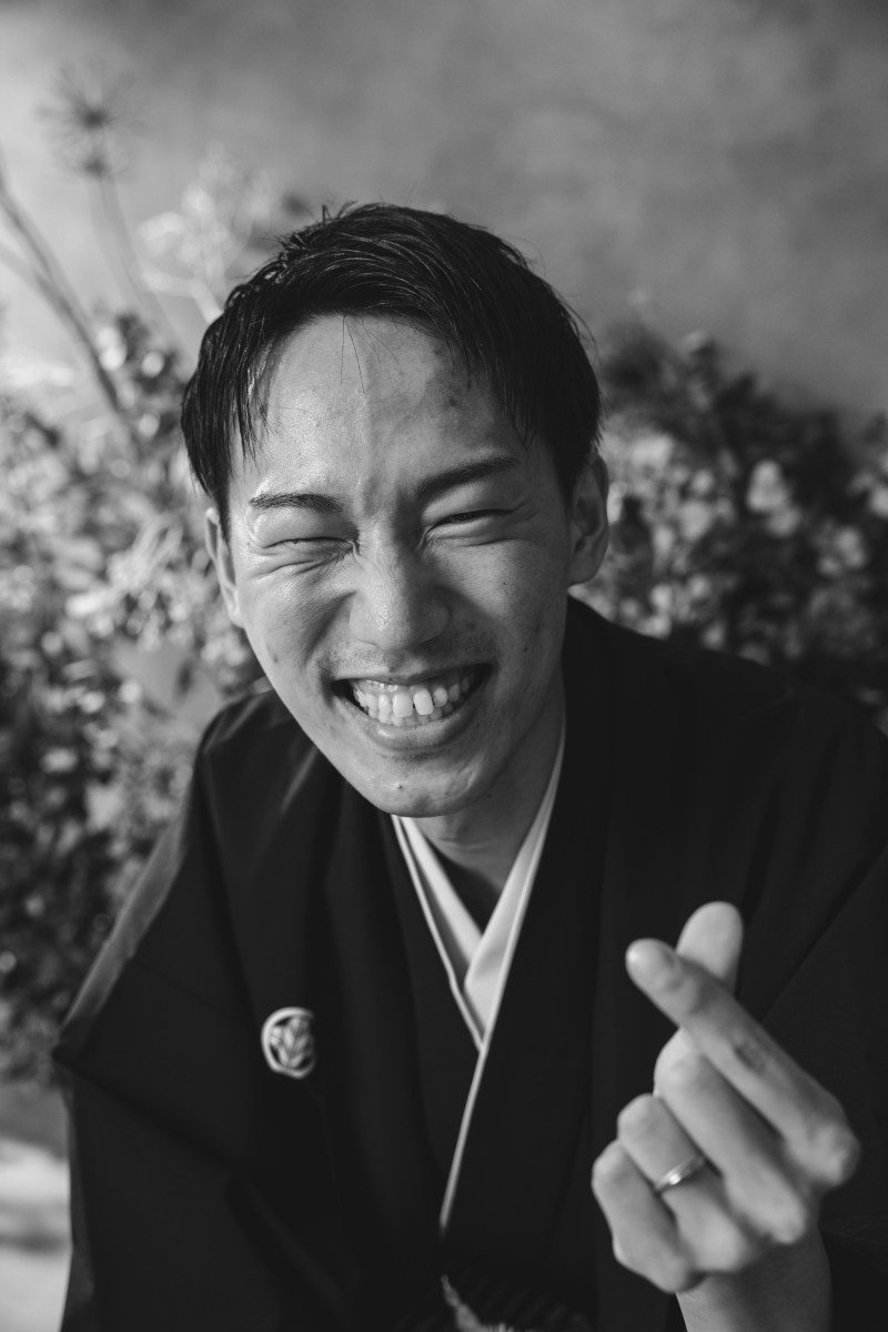 ご新郎様ソロショット