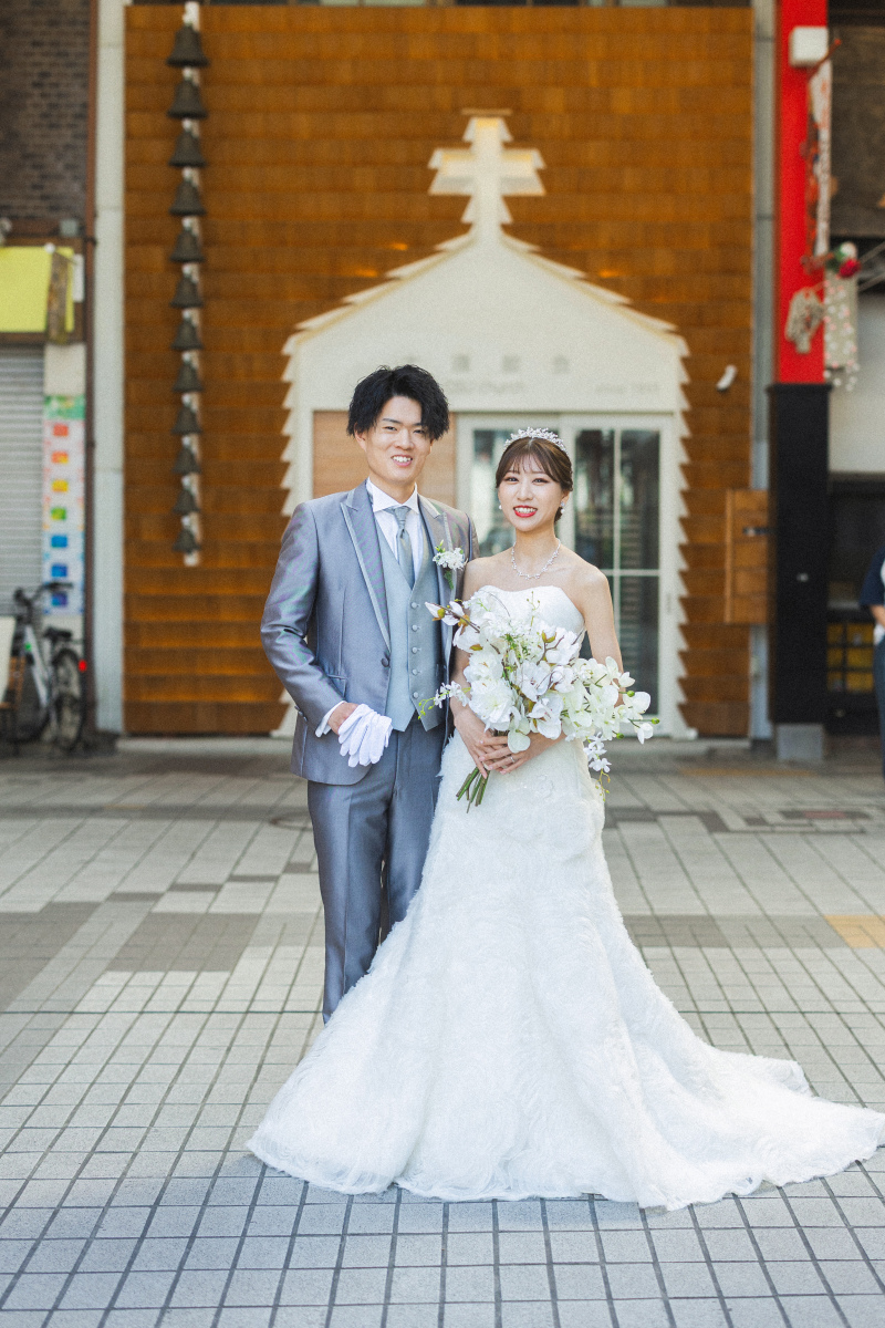 商店街に教会が