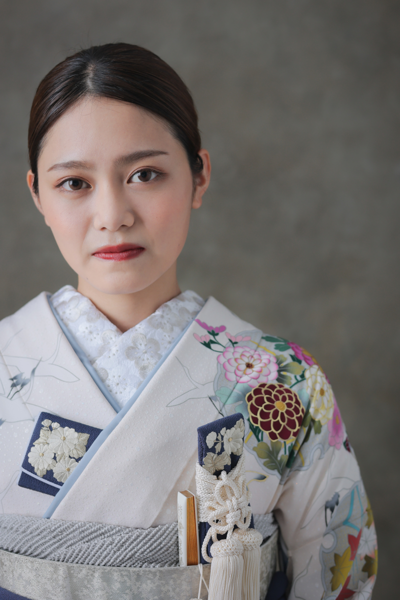 引振袖×小物コーディネート