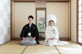 "和&rdquo;を感じる和装屋内庭園スタジオ撮影