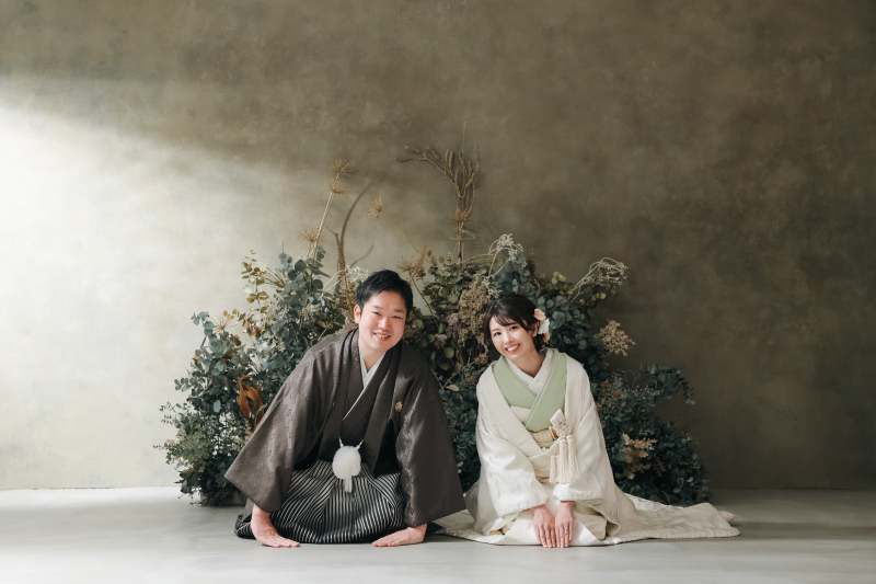 なんとか頑張っていただいた正座ショット