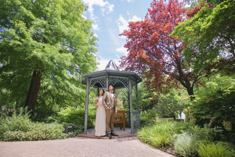 公園内のものを使って