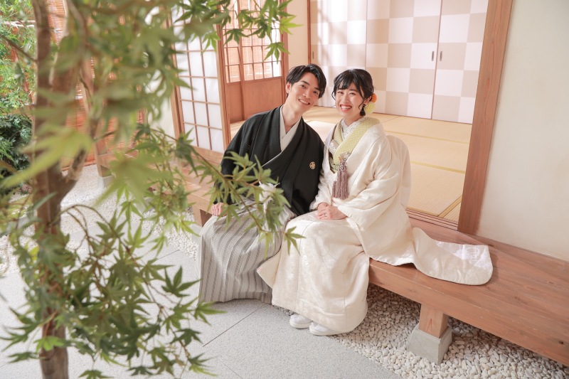 後半は白無垢で