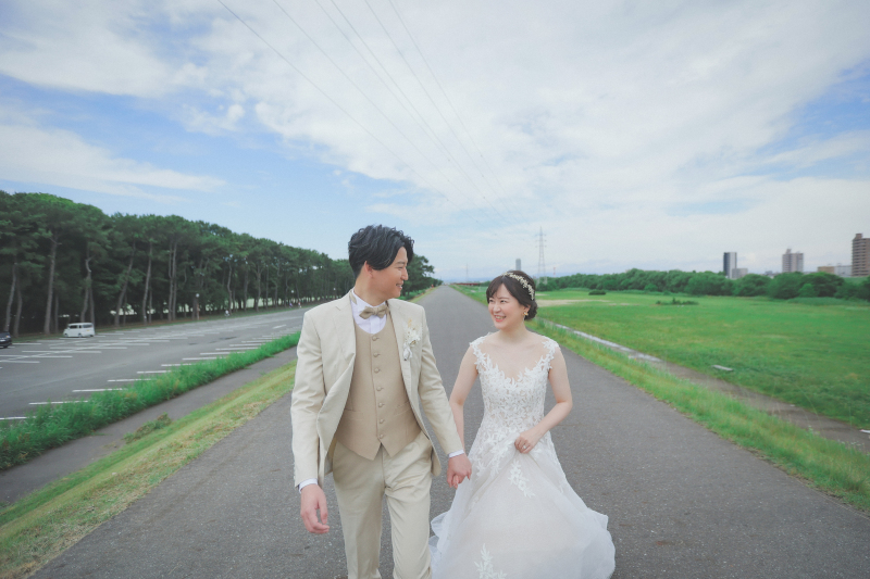 歩いてもらってます