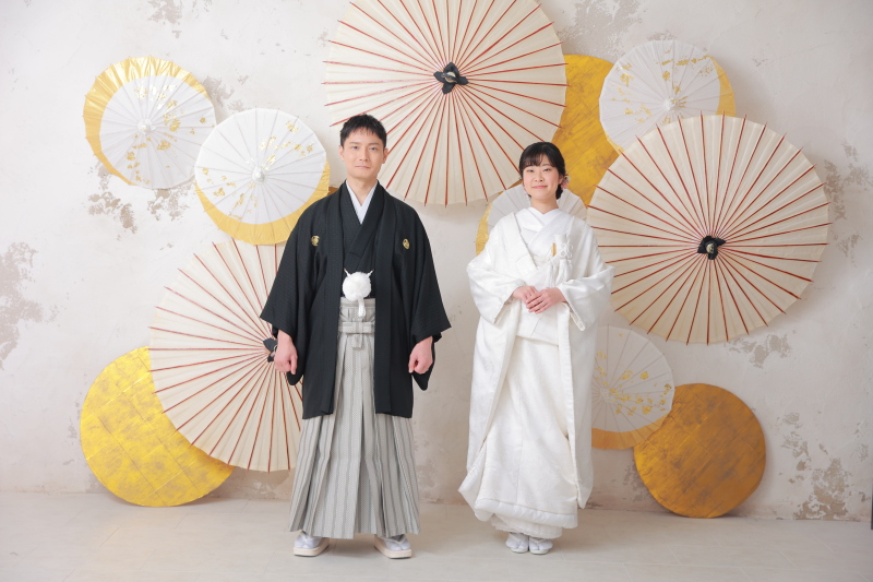 まずは白無垢で