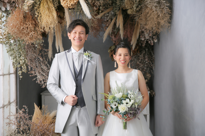 もちろん真面目な婚礼写真も！