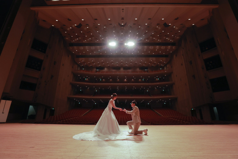 プロポーズシーン