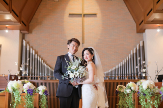 提携ホテルウェディングでの【チャペルフォト】