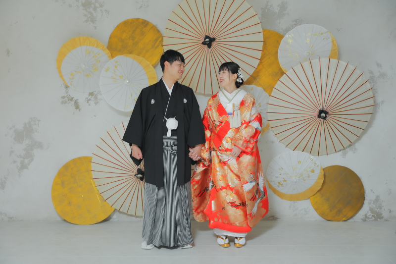 ぎゅっと握って