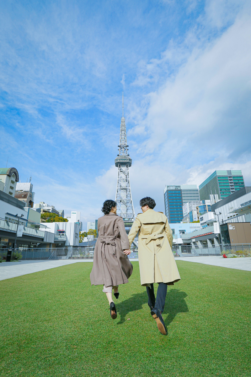 私服でのお散歩フォト