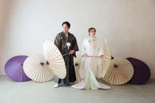 シンプル和装での撮影