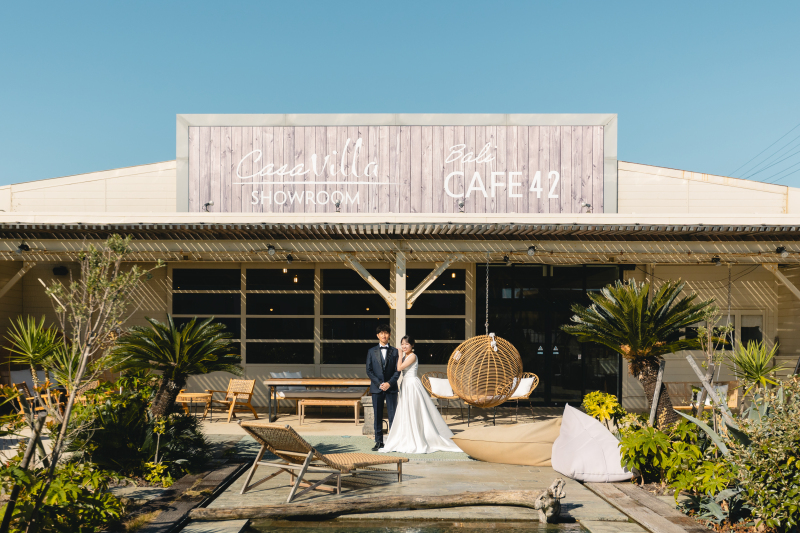 カフェでカジュアルに