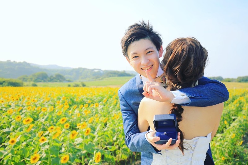 新郎様も、たまには可愛く♬