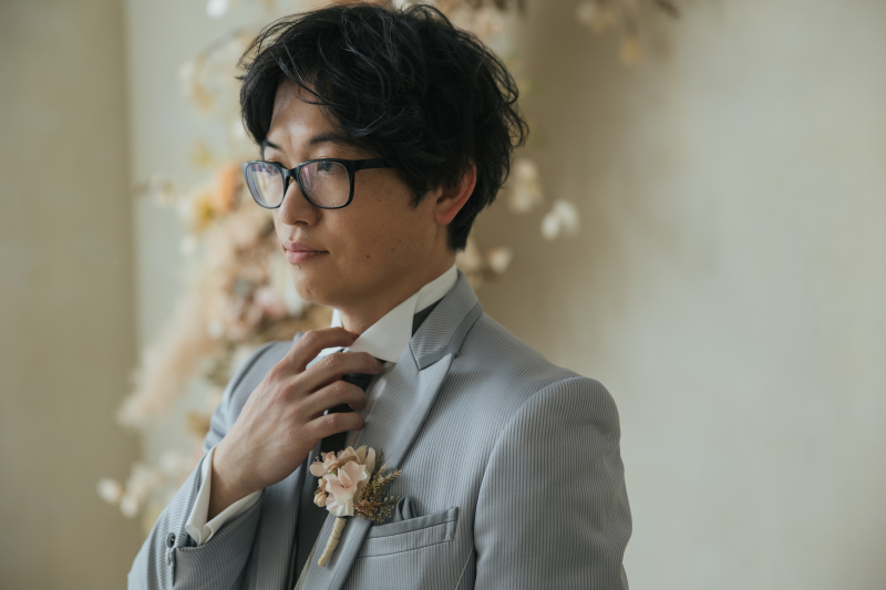 新郎様ソロショット