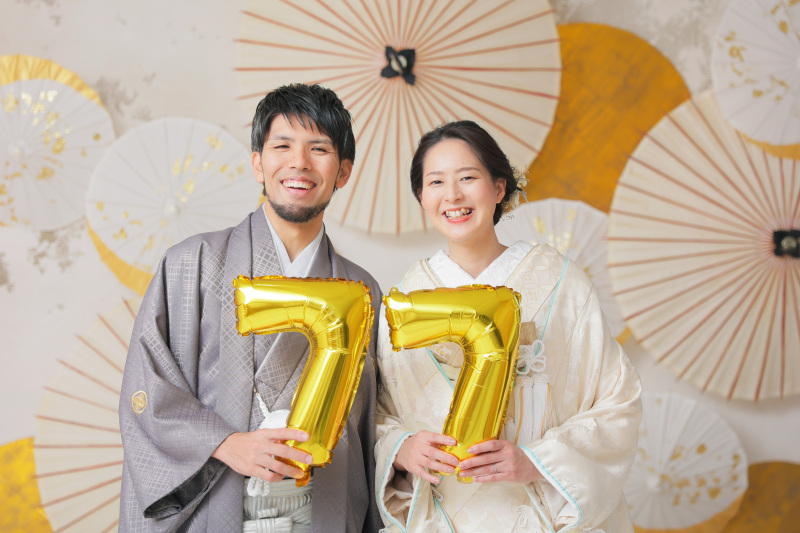 記念日バルーンのお持ち込み☆彡