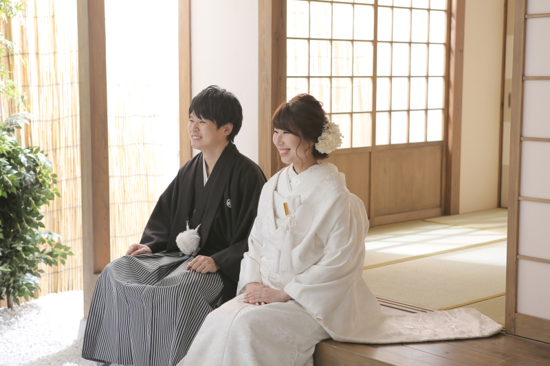 スタジオ内なのに外にいるかの様に撮影可能です。