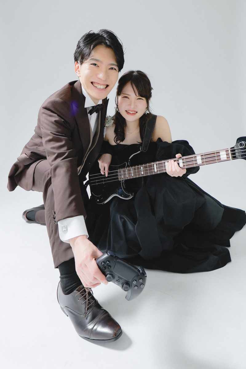 持込みアイテムでおふたりらしさを！