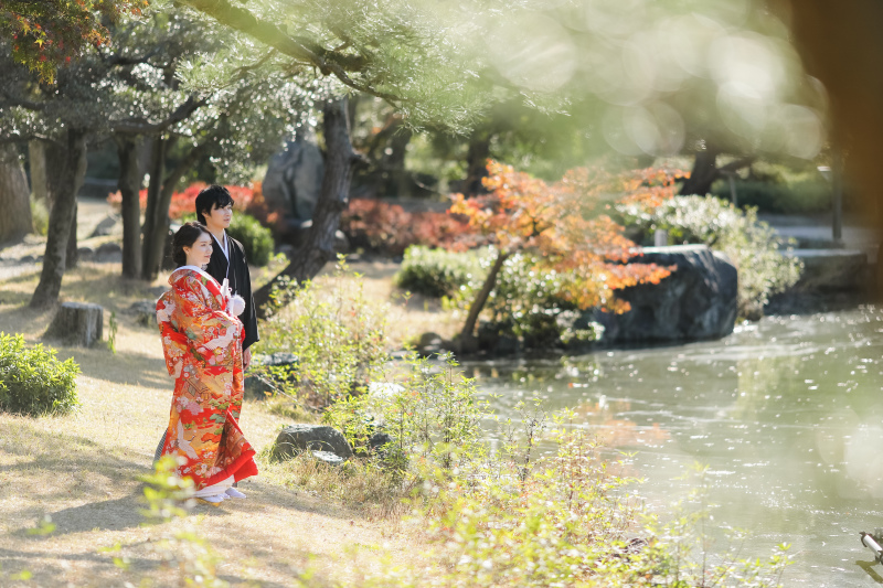 景色を楽しんで