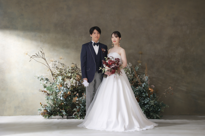 まずは昔ながらのフォーマルな立ち姿から