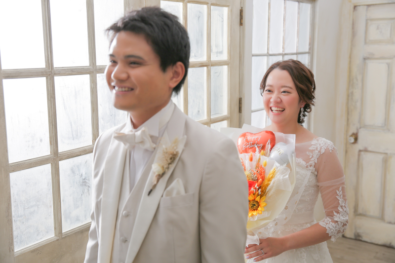 ご新婦様からのサプライズ!