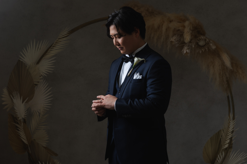 新郎様ソロショット