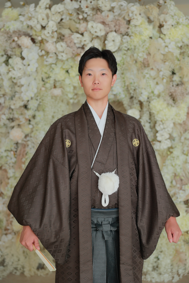新郎様のソロショット