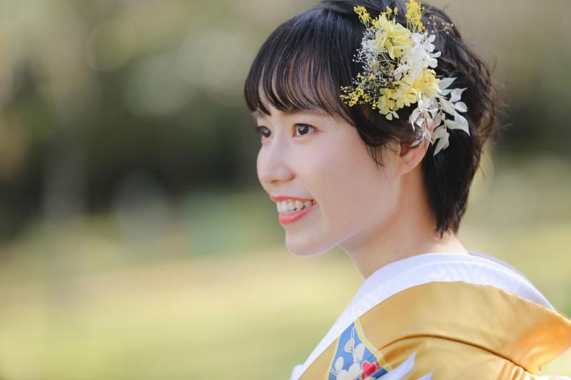 ショートのご新婦様