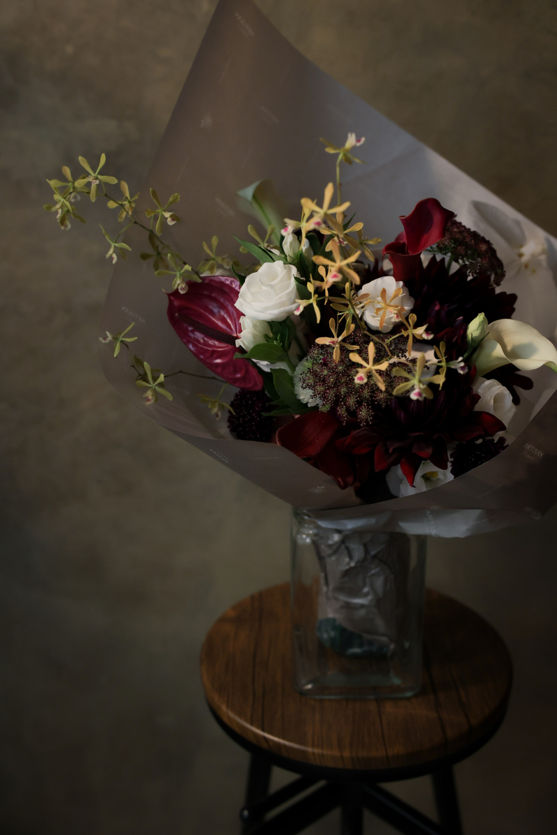 お持ち込み生花ブーケ