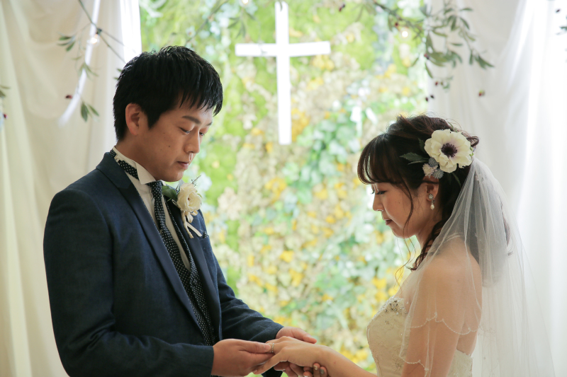 ロマンティックなチャペルフォト