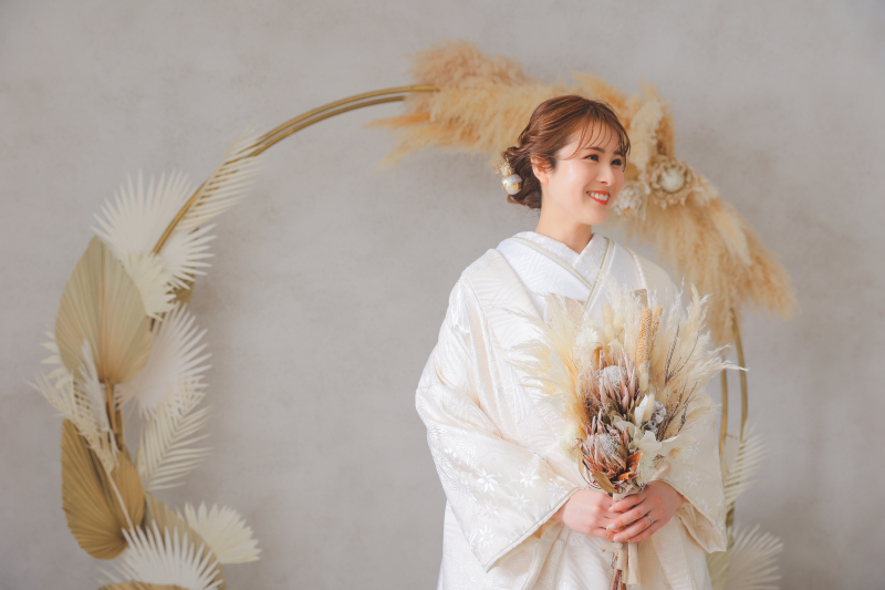 ドライフラワーのブーケ❤︎