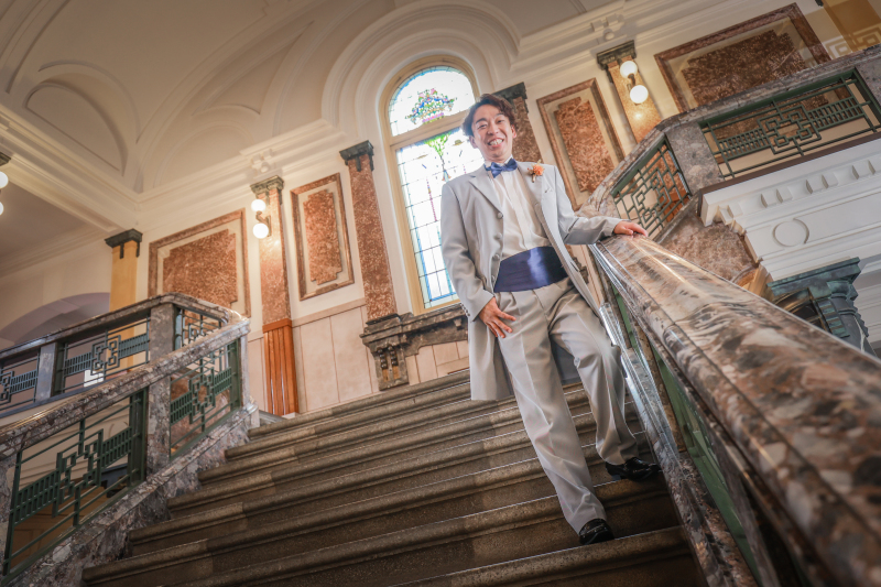 新郎様のソロショット