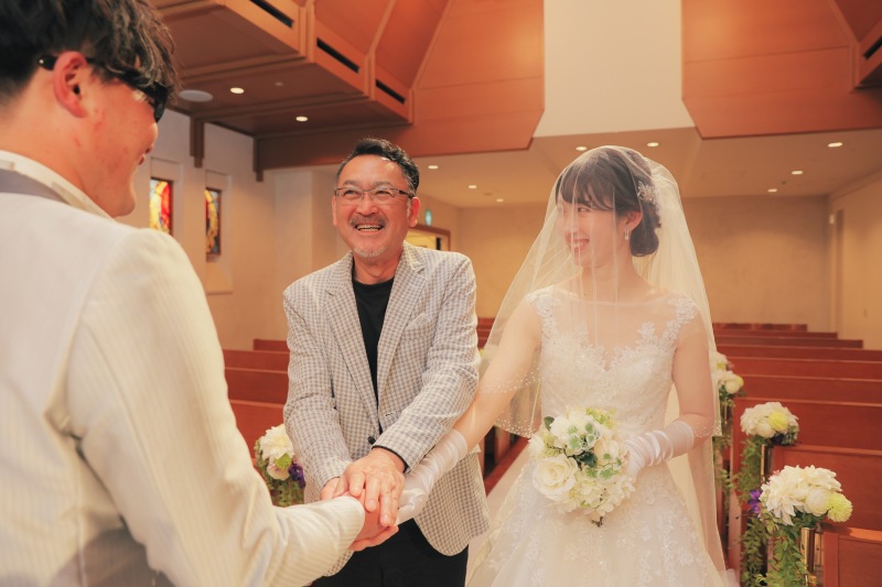 お父様から新郎様へ