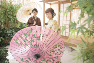 小物で楽しむ和庭園