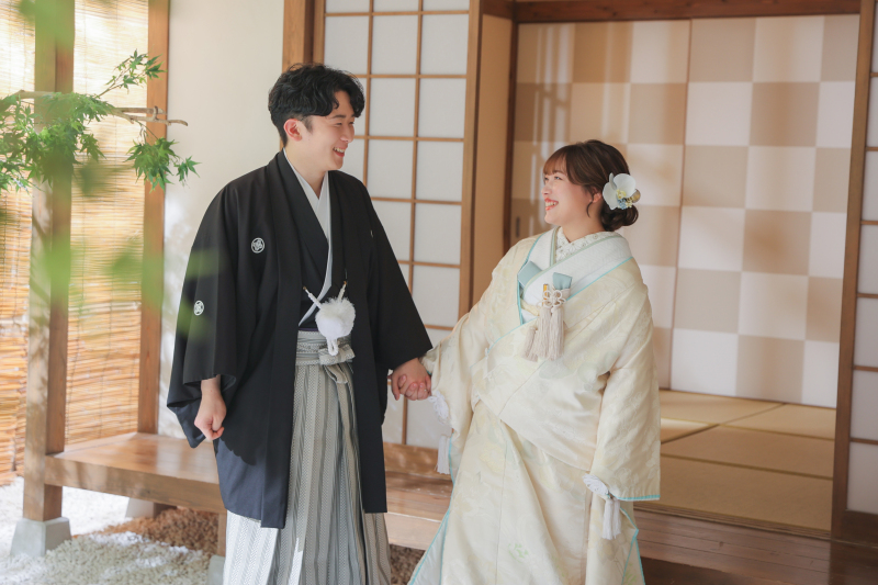 屋内庭園スタジオ×洋装ハウススタジオ