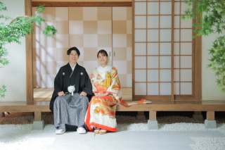 スタジオなのに庭園です