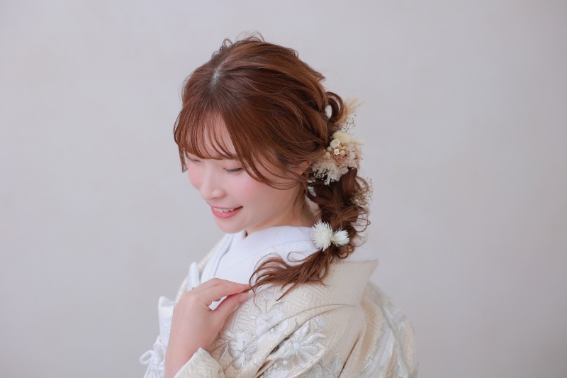 新婦様のソロショット