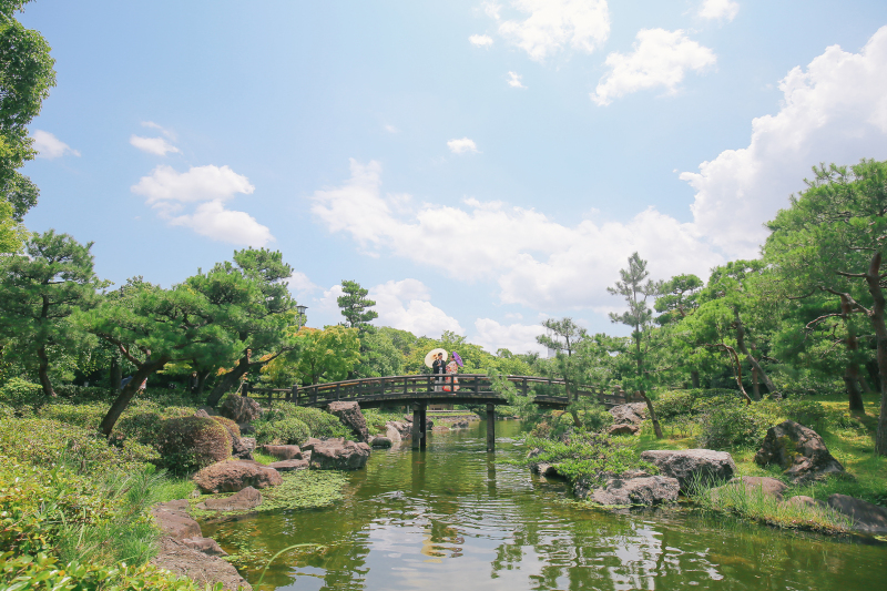 【和装ロケーション】白鳥庭園