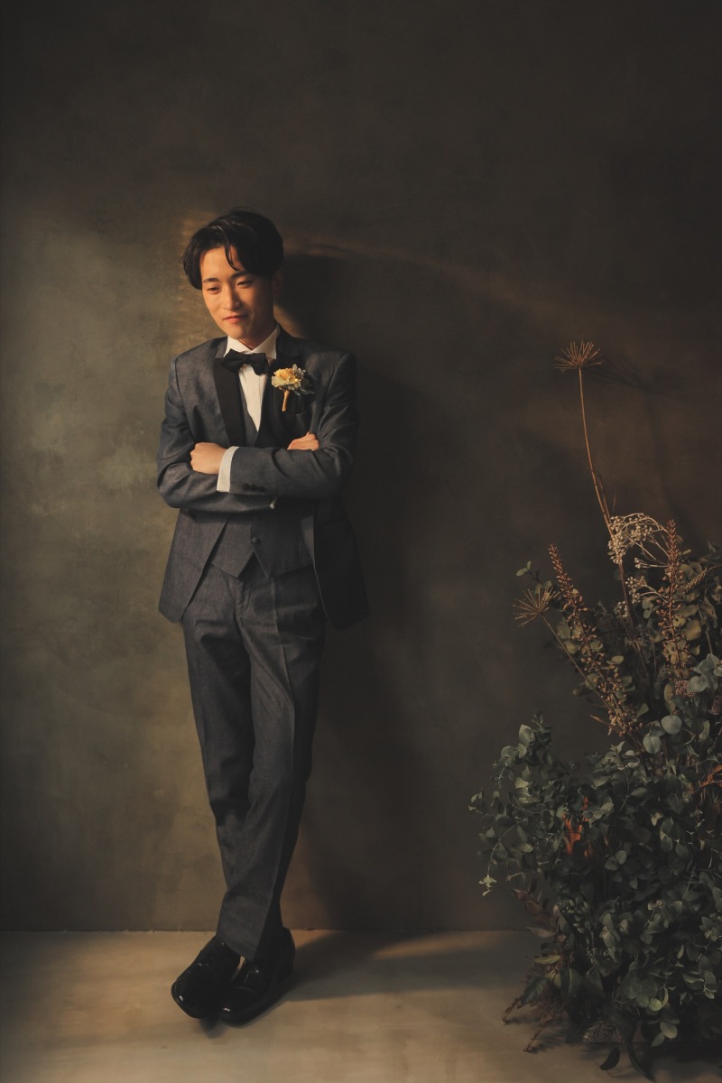 ご新郎様のソロショット