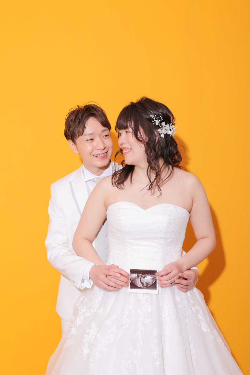 初めての家族写真