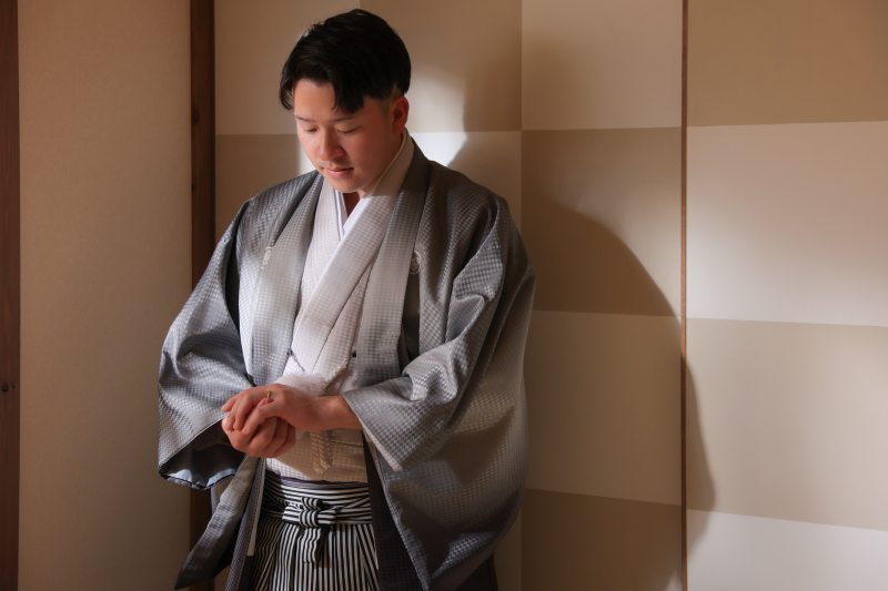 新郎様ソロショット