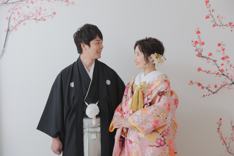 梅の壁もあります。