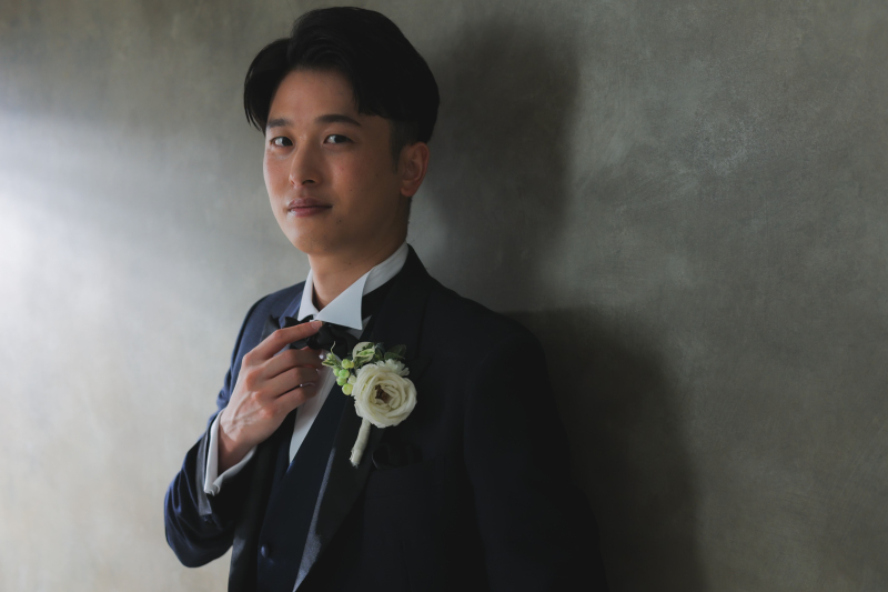 新郎様ソロショット