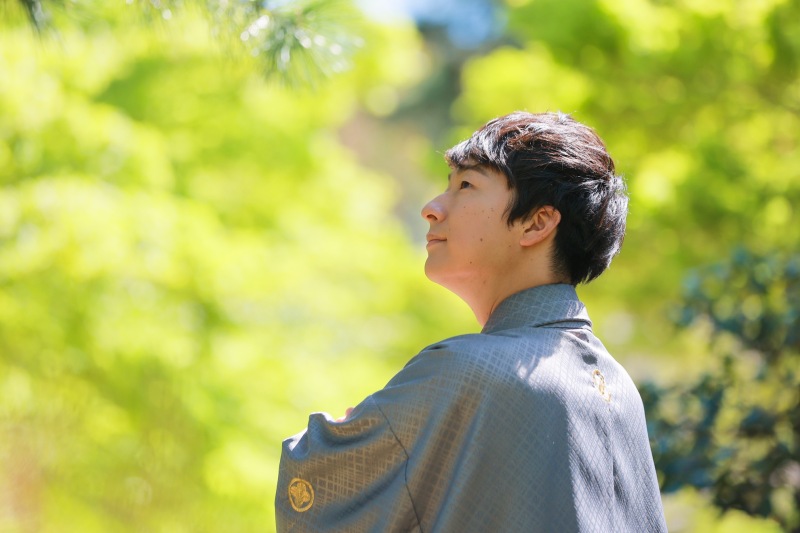 新郎様ソロショット